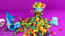 Jelly Beans Mickey Mouse Superman Minions Surprise Cups with Toys Peppa Pig Blind Bag Zootopia Egg