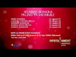 Infotainment Awards 2016 - Polling Selebriti Berhijab Paling Fashionable