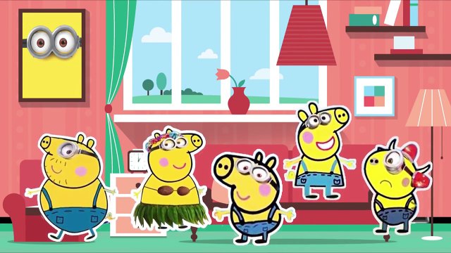 PEPPA PIG MINIONS Daddy Fingers Family Finger Song Nursery Rhymes Lyrics