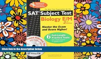 Pre Order SAT Subject Testâ„¢: Biology E/M w/CD (SAT PSAT ACT (College Admission) Prep) L.