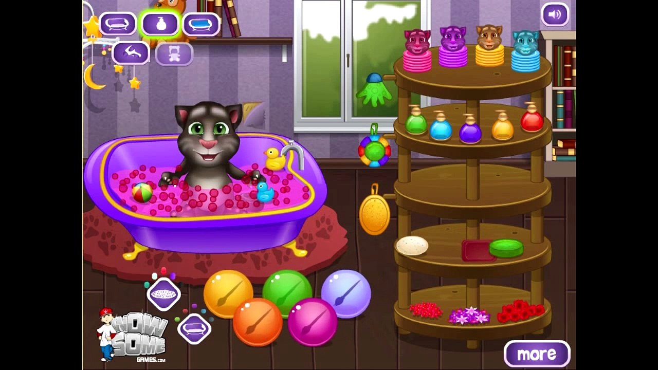 Talking Tom Episode Game - Talking Tom Baby Bath Time - Talking Tom Funny