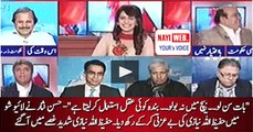 Banda Apna Mind bhi kabhi istemal ker laita hai - Clash between Hassan Nisar and Hafeez ullah Niazi - Hassan Nisar grilled him