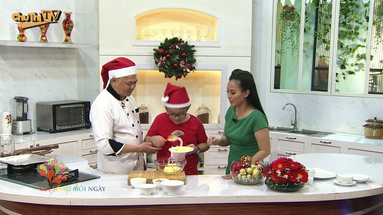 [CHU THỊ TV] Vui Sống Mỗi Ngày | Bánh cookies cho tiệc giáng sinh