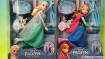 NEW new Disney Frozen Ice Skating Elsa Anna Toy Review Play Doh How to make Olaf