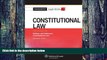 Buy  Casenote Legal Briefs: Constitutional Law, Keyed to Sullivan and Feldman, Eighteenth Edition