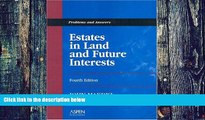 Buy  Estates in Land and Future Interests (Problems and Answers Series) John Makdisi  Book