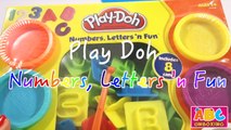 Learning Is Fun With Play Doh - Learn Numbers, Alphabets and Colours with Play-Doh by ABC Unboxing