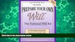 Buy Daniel Sitarz Prepare Your Own Will: The National Will Kit (Legal Self-Help Series) Audiobook