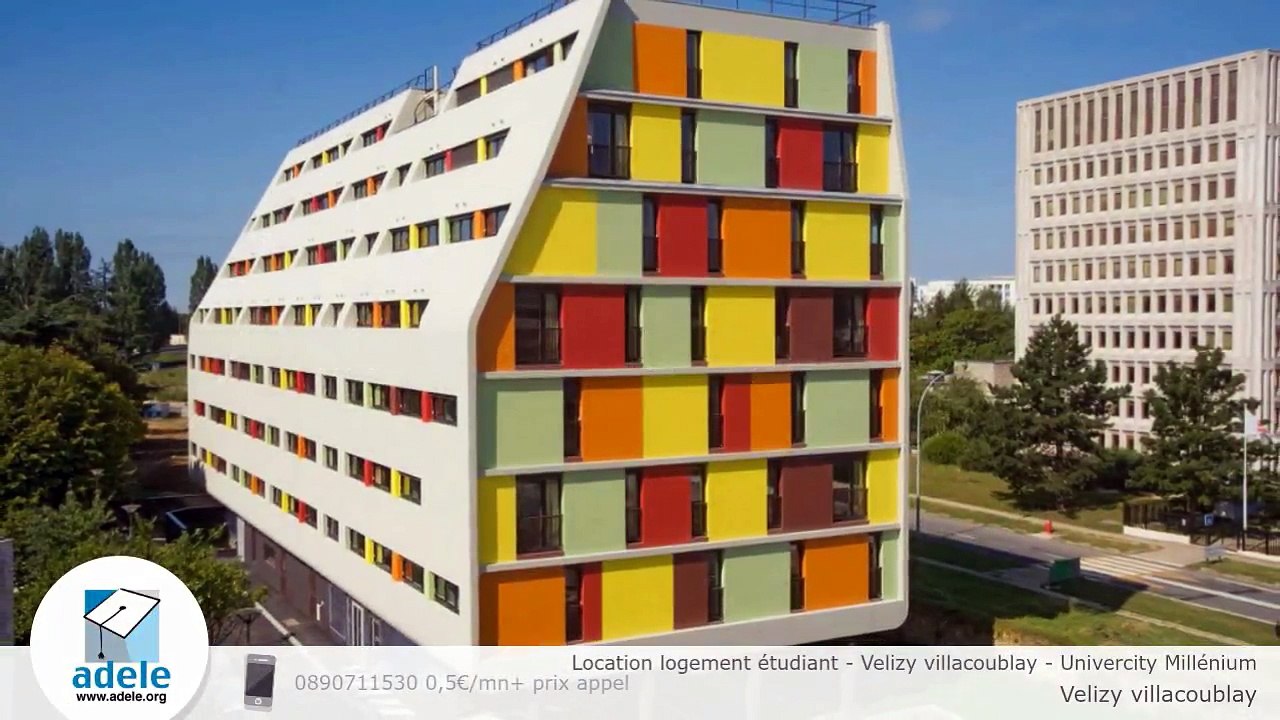 Location logement étudiant - Velizy villacoublay - Univercity Millénium