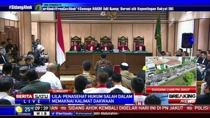 JPU Tanggapi Nota Keberatan Ahok #5
