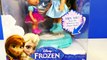 Frozen Young Elsa and Anna with Ice Skating Rink Disney Princess Doll Toys Review by DCTC