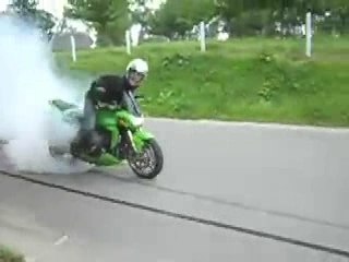 Le Z1000 d'Alphonse à chaud aux fesses, Mouarf !