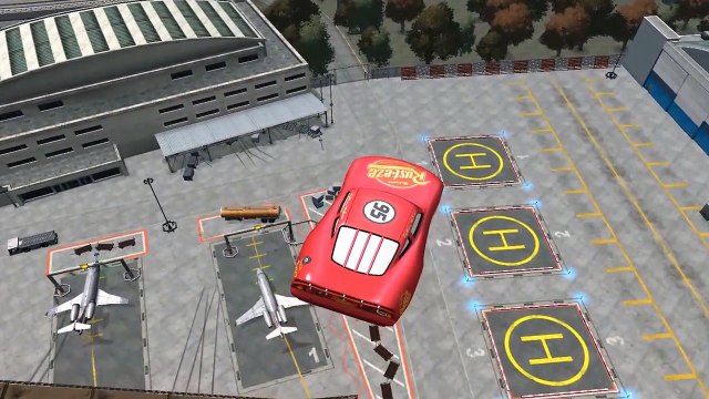 Elsa la reine des neiges danse, Spiderman, Minion, Flash McQueen Disney Cars 2 | Dessin animé