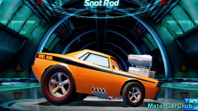 Snot Rod Pixar Cars 2 Color Changers Custom Paint! Disney Cars Video Game Character!