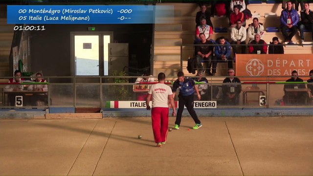 Finale simple, Sport Boules, Euro Masculin, Nice 2016
