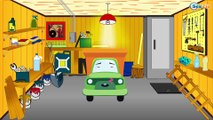 Dessins animés - L'ambulance Blanc et Le Camion de pompier en français - La Voiture Pour Enfants