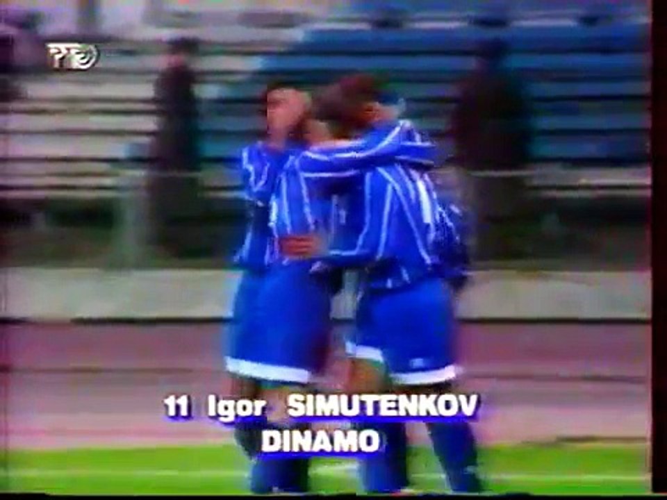 19.10.1994 - 1994-1995 UEFA Cup 2nd Round 1st Leg FK Dinamo Moskova 2-2 Real Madrid