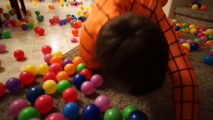 Orange Spiderman vs Twin Joker vs Bad Scary Clown   In Real Life Superhero Movie-g4I8h2f3Jbw