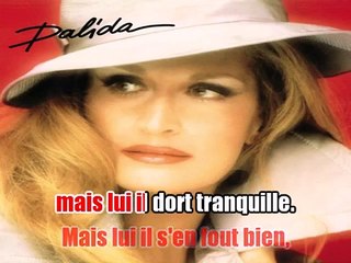 Dalida - Il pleut sur Bruxelles KARAOKE / INSTRUMENTAL