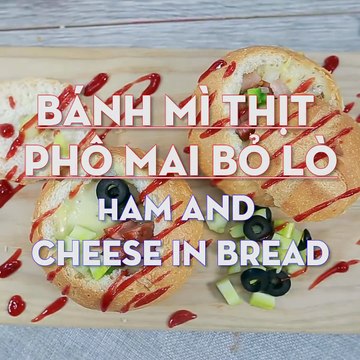 Hướng dẫn cách làm bánh mì thịt phô mai