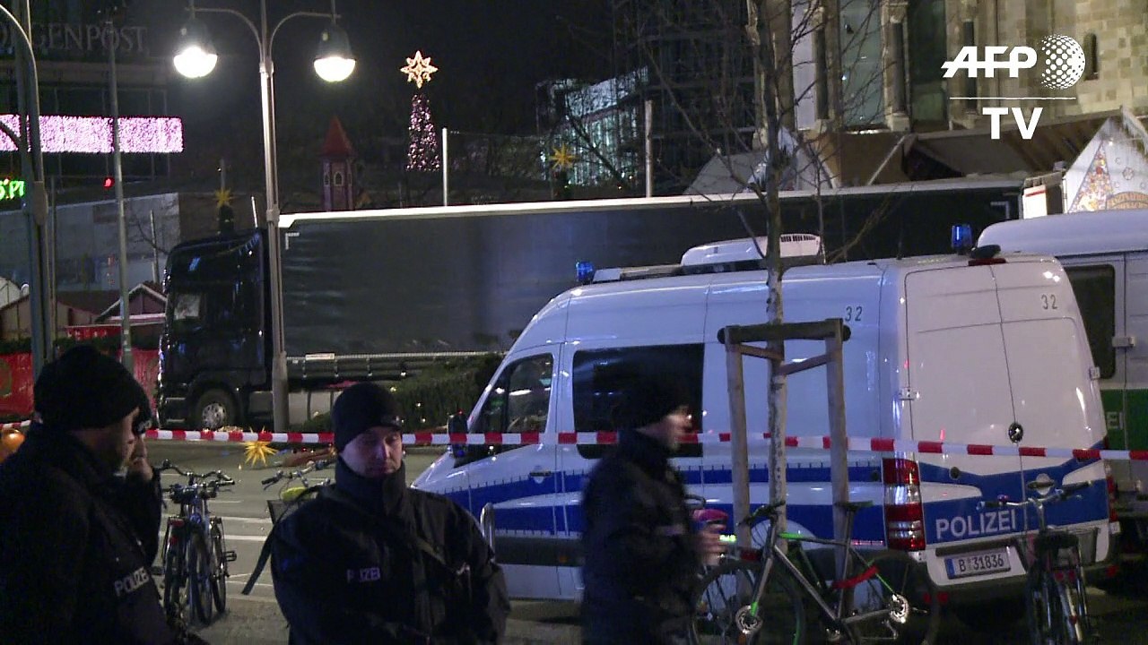 Berliner Polizei: 'Vermutlich terroristischer Anschlag'
