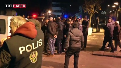 ABD Büyükelçiliği önünde havaya ateş açtı