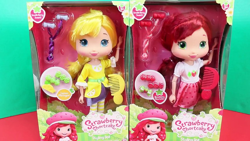 strawberry shortcake styling doll