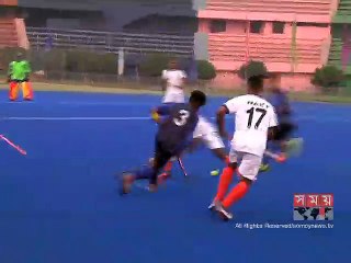 হকির উদ্বোধনী দিনে বিকেএসপি ও বাংলাদেশ নৌবাহিনী জয়