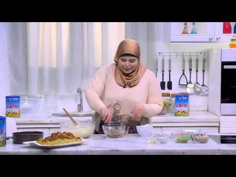 كيكة فانيليا وشكيولاتة | نجلاء الشرشابي