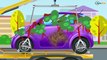 Coche de Policía y Carros de Carreras Dibujos animados - Planeta de Carros | La zona de operación