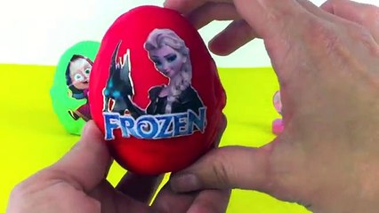 ‪Play Doh Eggs Masha and the Bear Surprise Eggs Маша и Медведь Frozen Peppa Pig Surprise Eggs