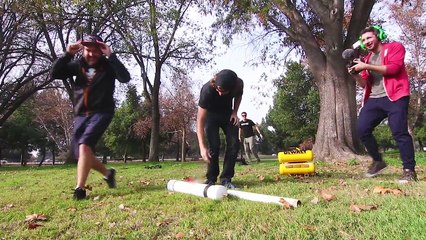 Lancer des caméras GoPro dans un canon !