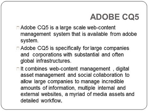 ADOBE CQ5 Real Time Training By MaxMunus