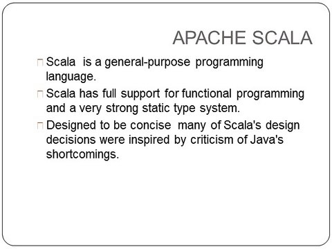 APACHE SCALA Real Time Online Training By MaxMunus