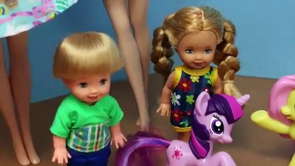 BARBIE GROOMER Frozen Elsa and Anna Dog Pets amp Puppy LPS MLP DisneyCarToys