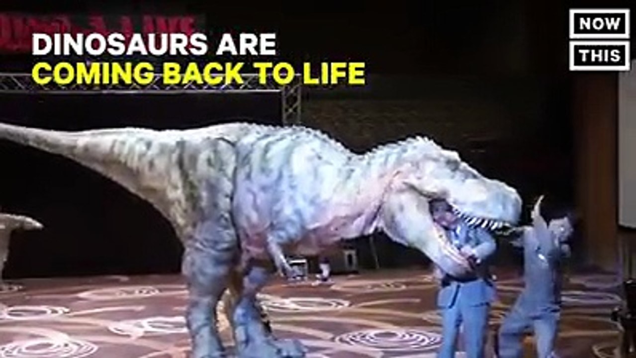 This is basically Jurassic Park IRL