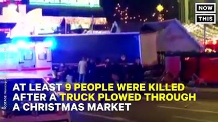 BREAKING  A truck crashed in a popular Christmas market in Berlin, kil