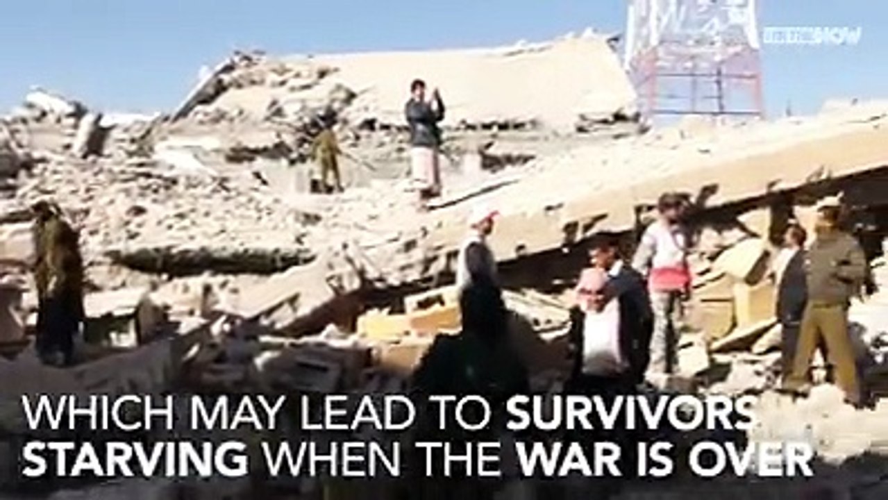 Yemen says the Saudis intentionally bomb farms to get the starving nat