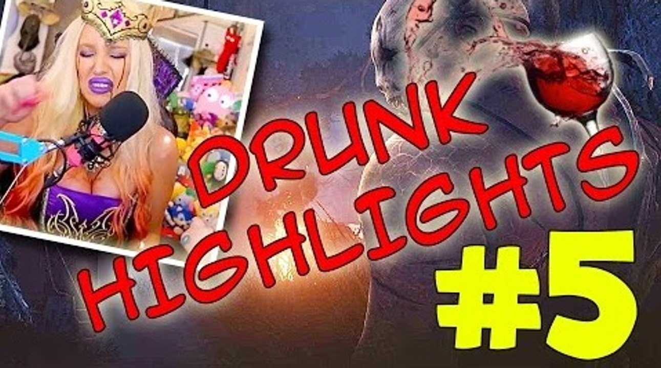 TARA BABCOCK-DRUNK HALLOWEEN BLOOD QUEEN! - Drunk Stream #5 Highlights