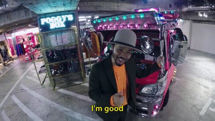 Nigel Sylvester se téléporte à Tokyo pour une virée touristique !