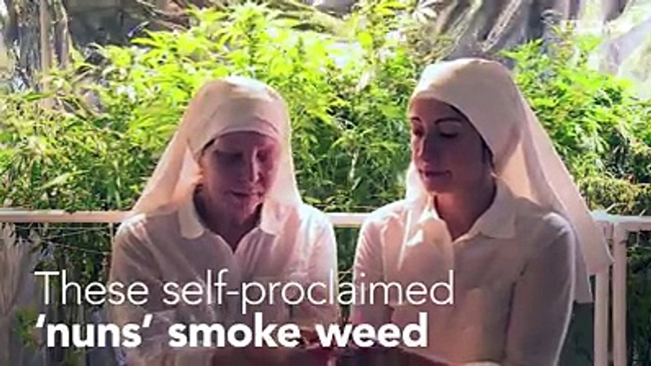These cannabis-growing ‘nuns’ smoke & sell weed to ‘heal the world’