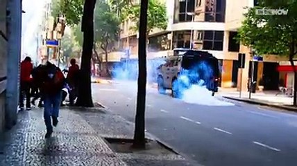 Protests against austerity in Brazil get real