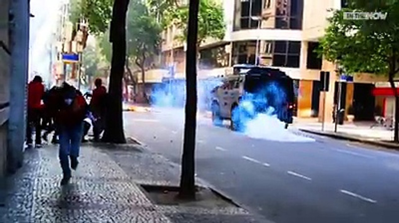 Protests against austerity in Brazil get real