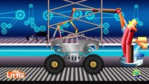 Monster Tow Truck | Car Wash Videos | Monster Truck Stunt | My Little TV