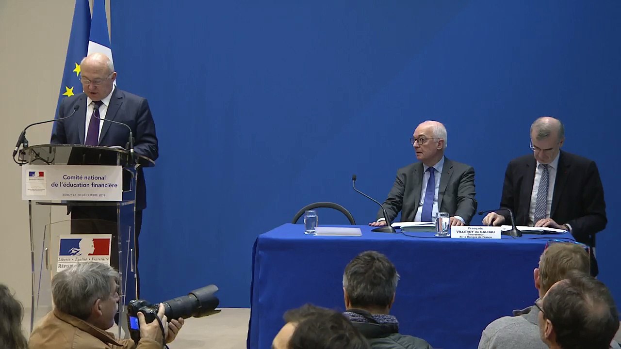 Conférence de presse du Comité national de l'éducation financière