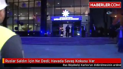 Ruslar Saldırı İçin Havada Savaş Kokusu Var dediler okyanus ötesini işaret ettiler