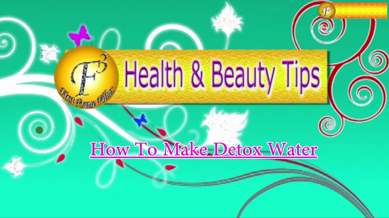 HOW TO MAKE DETOX WATER II डिटॉक्स वाटर बनाने की विधि II BY SATVINDER KAUR II