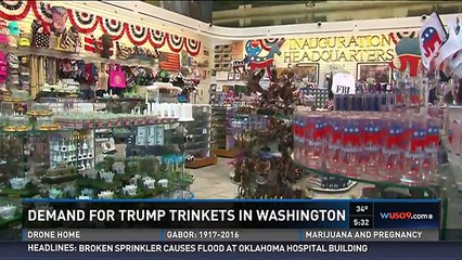 Demand for Trump trinkets grows in D.C.