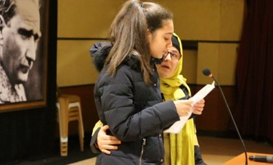 15 Temmuz şehidinin kızından ağlatan şiir