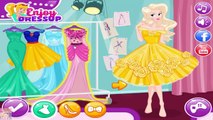 Modern Fairytale Fashion Show - Disney Princesses Elsa Rapunzel Ariel Snow White Belle Dress Up Game